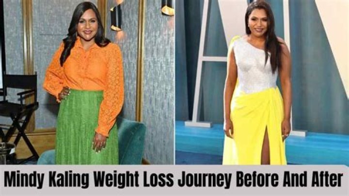Actress Mindy Kaling Weight Loss Journey 2022 With Her Before And After Photos