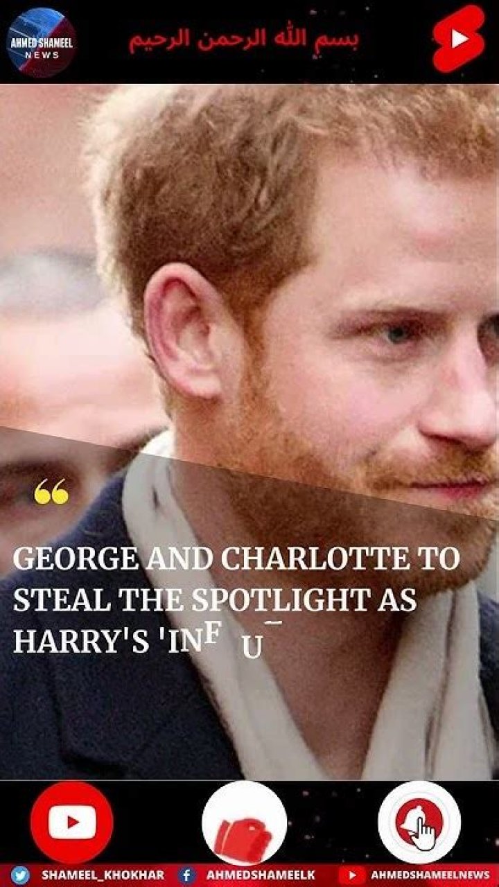 
George And Charlotte To Steal The Spotlight As Harry’s ‘Influence’ Reduced In UK 