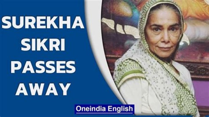 
Surekha Sikri Age, Birthday, Wikipedia, Who, Nationality, Biography 