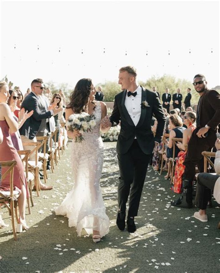 Sydney Golic Wedding Photos With Ben Braunecker On Instagram, Mike Golic Daughter Is Married!