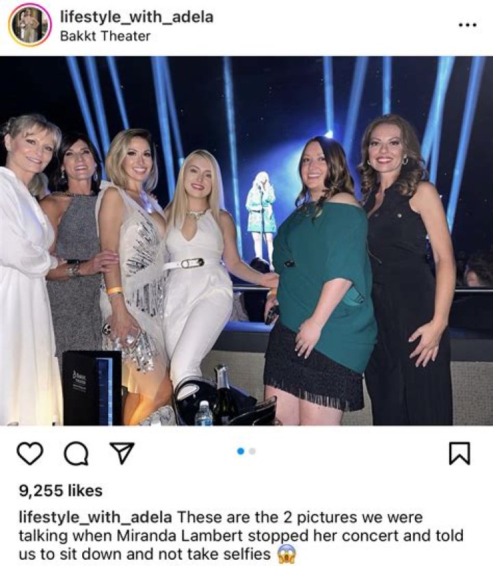 Who is Adela Calin? Miranda Lambert fan vows to boycott singer’s concerts after being scolded mid-show